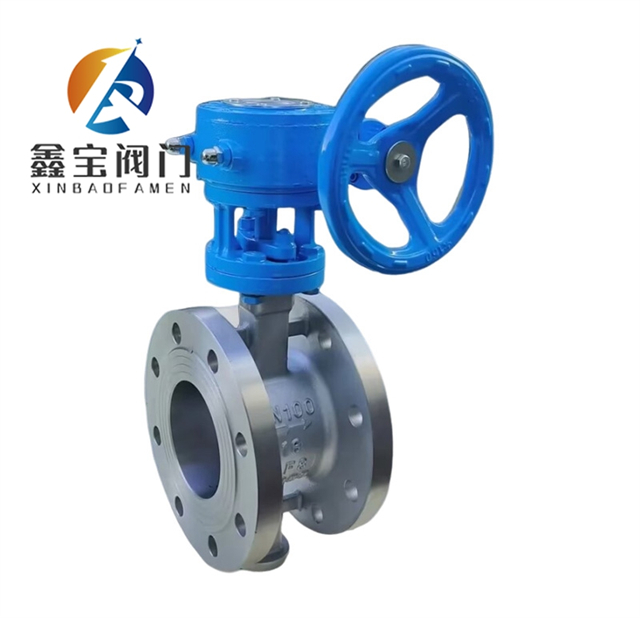 D343F不锈钢法兰蝶阀